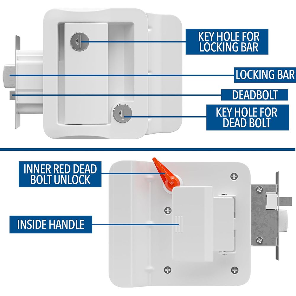 RV Door Lock Replacement with  - Door Lock ulasan dan harga