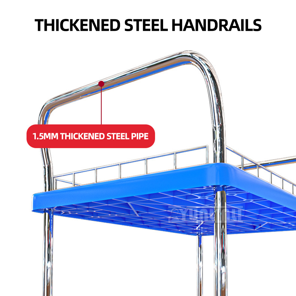 Double-Layer Silent Trolley wi - Home Improvement Fence ulasan dan harga