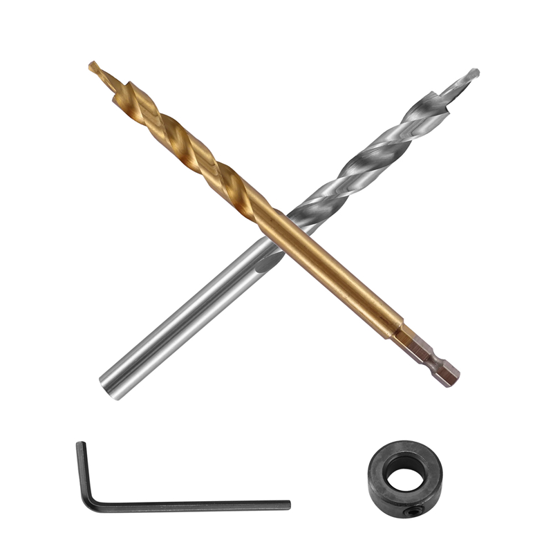 2Pcs 45661 Inch Hex Shank Pock - Drill Bits ulasan dan harga